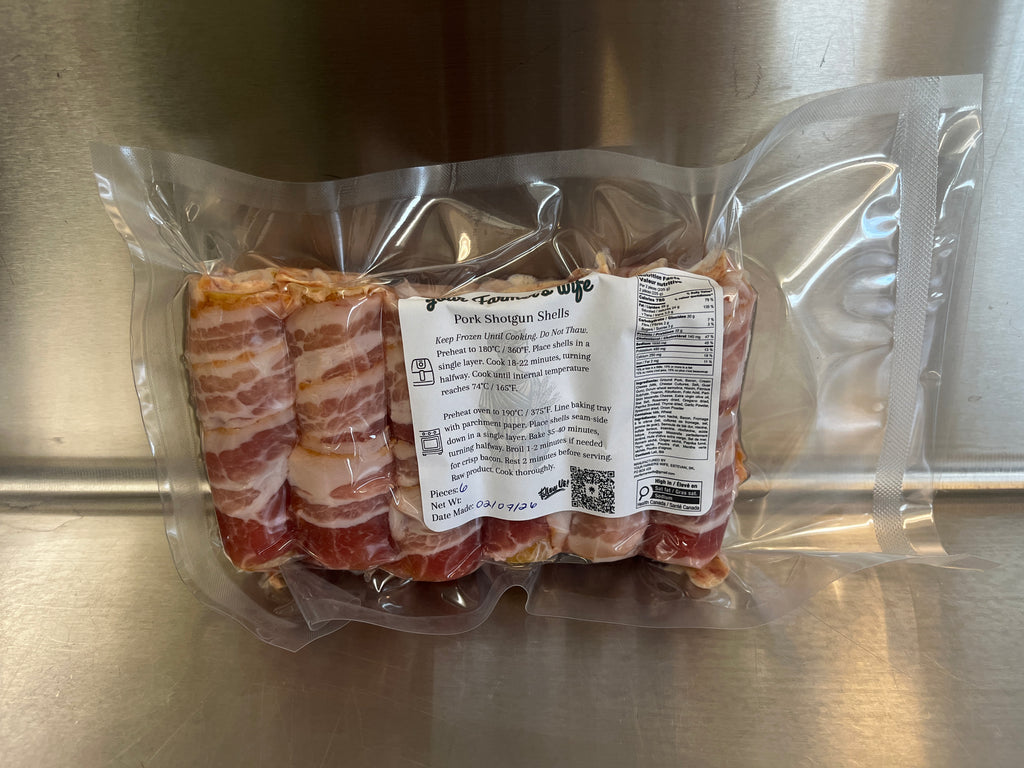 Ground Pork Shotgun Shells