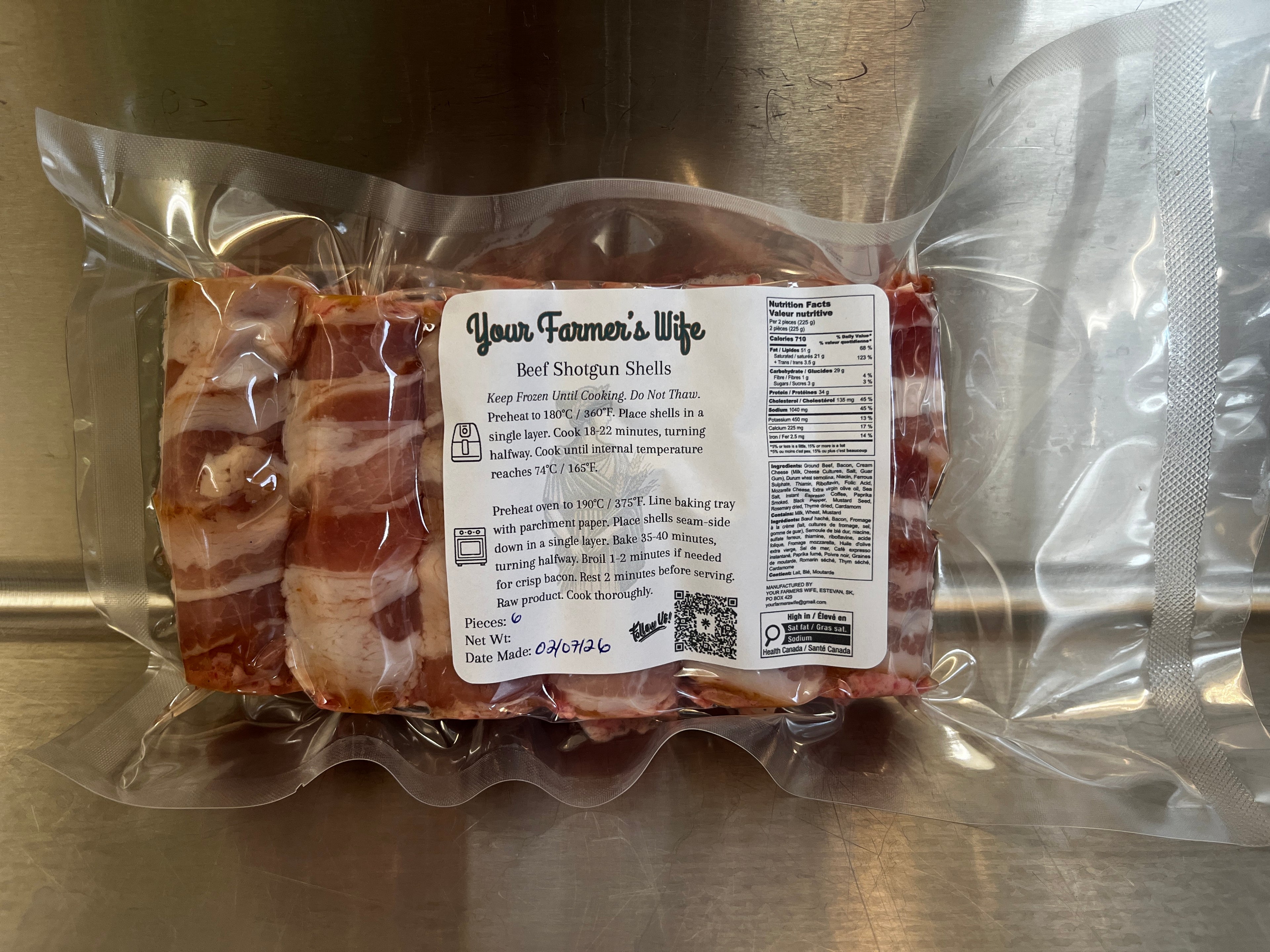 Ground Beef Shotgun Shells