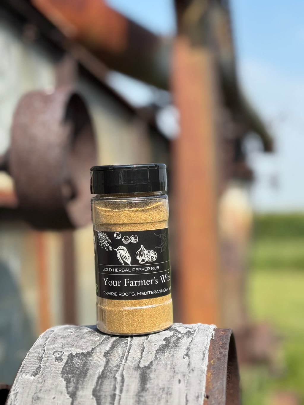 Bold Herbal Pepper Rub