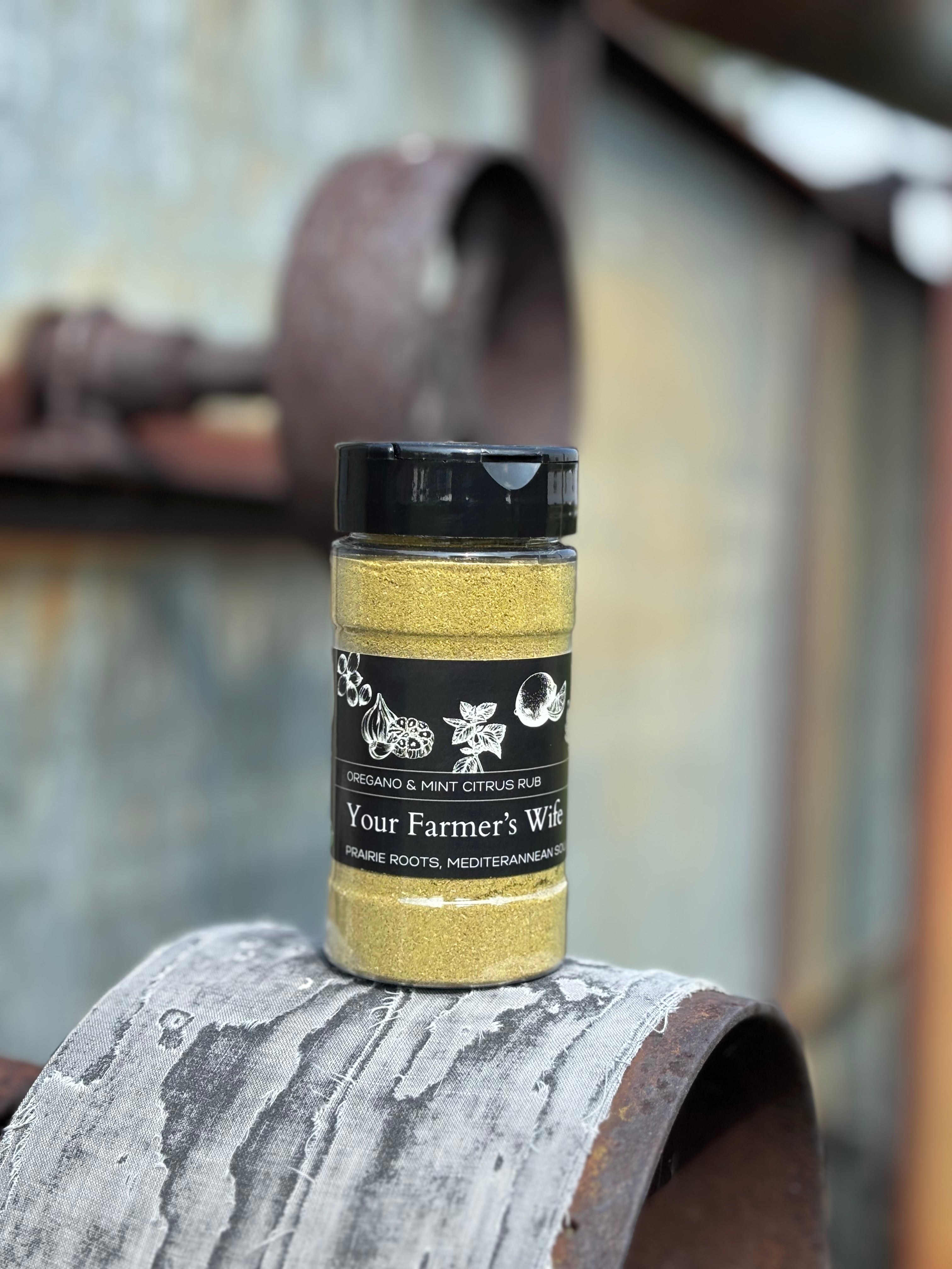 Oregano & Mint Citrus Rub