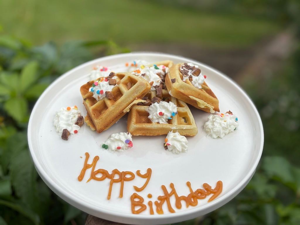 Birthday Cake Waffle Mix