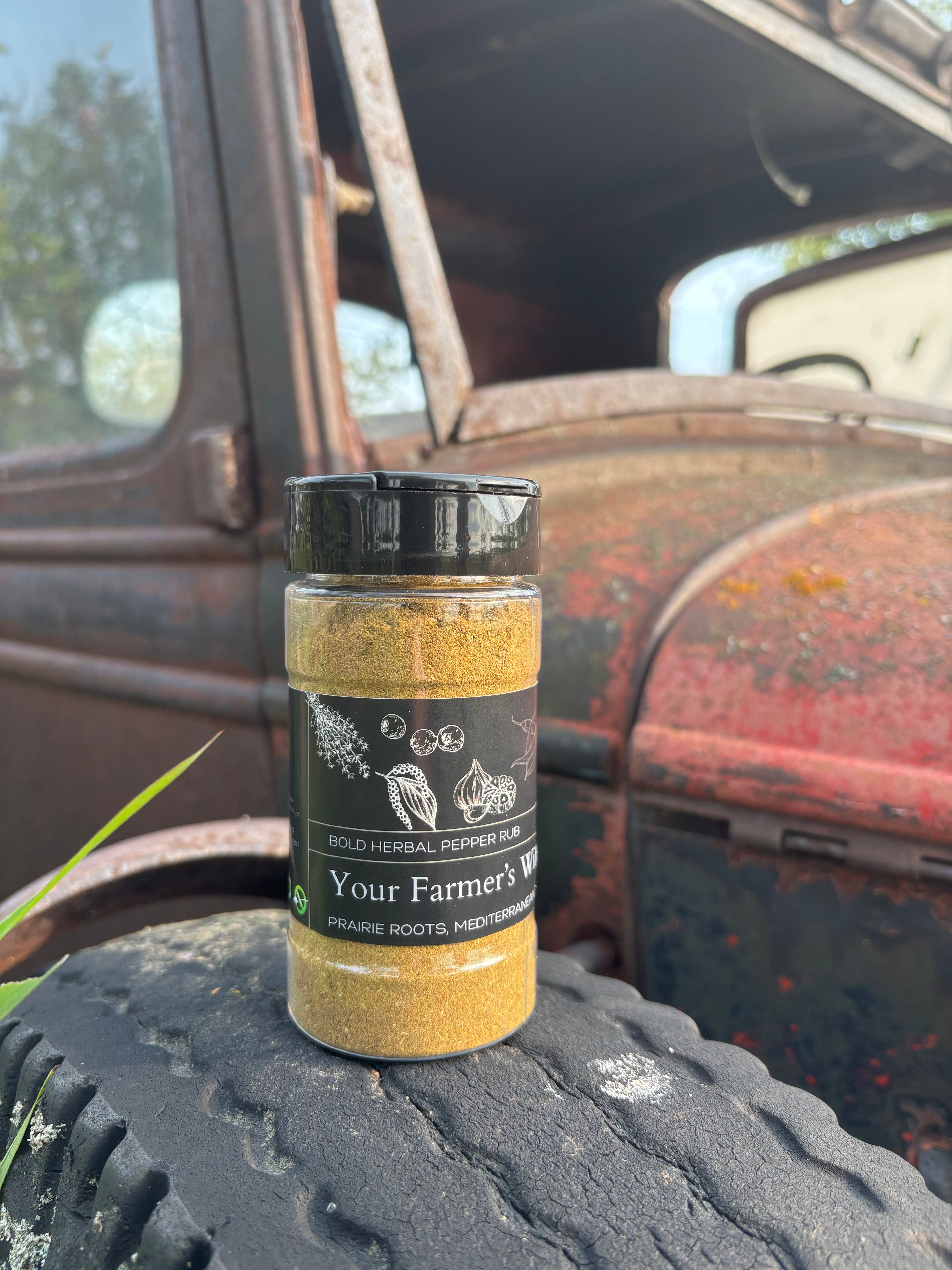 Bold Herbal Pepper Rub