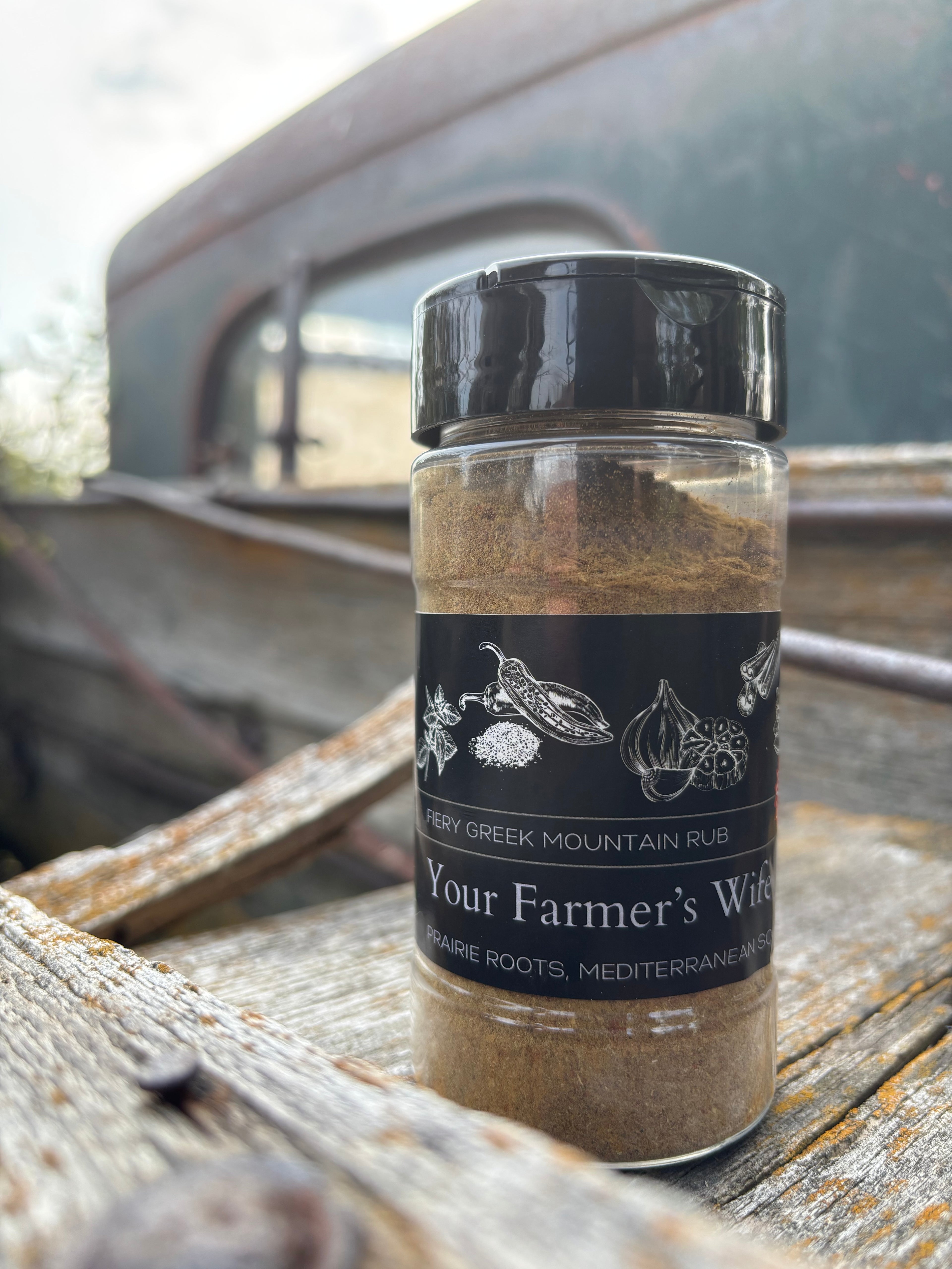 Fiery Greek Mountain Rub