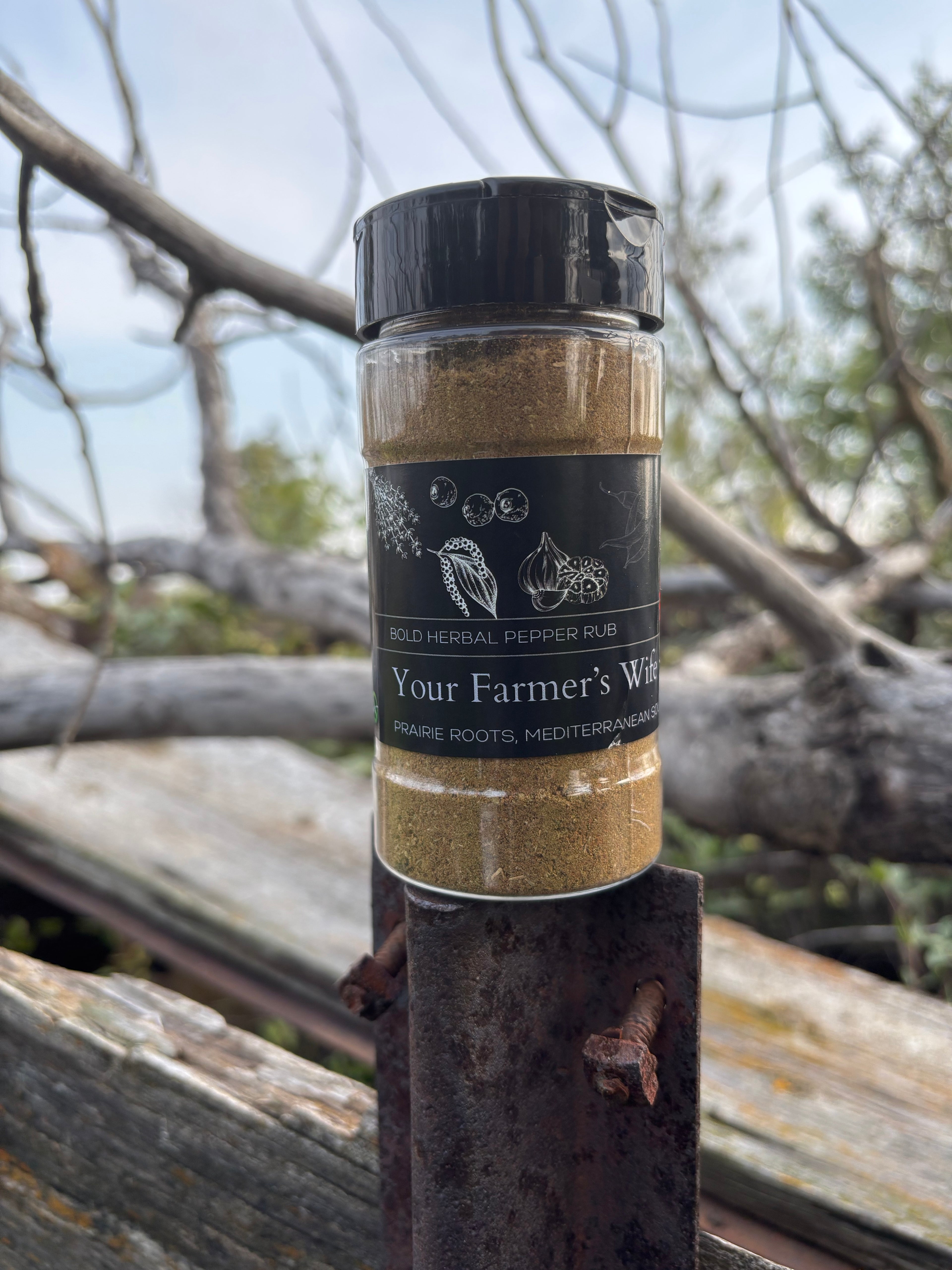 Bold Herbal Pepper Rub