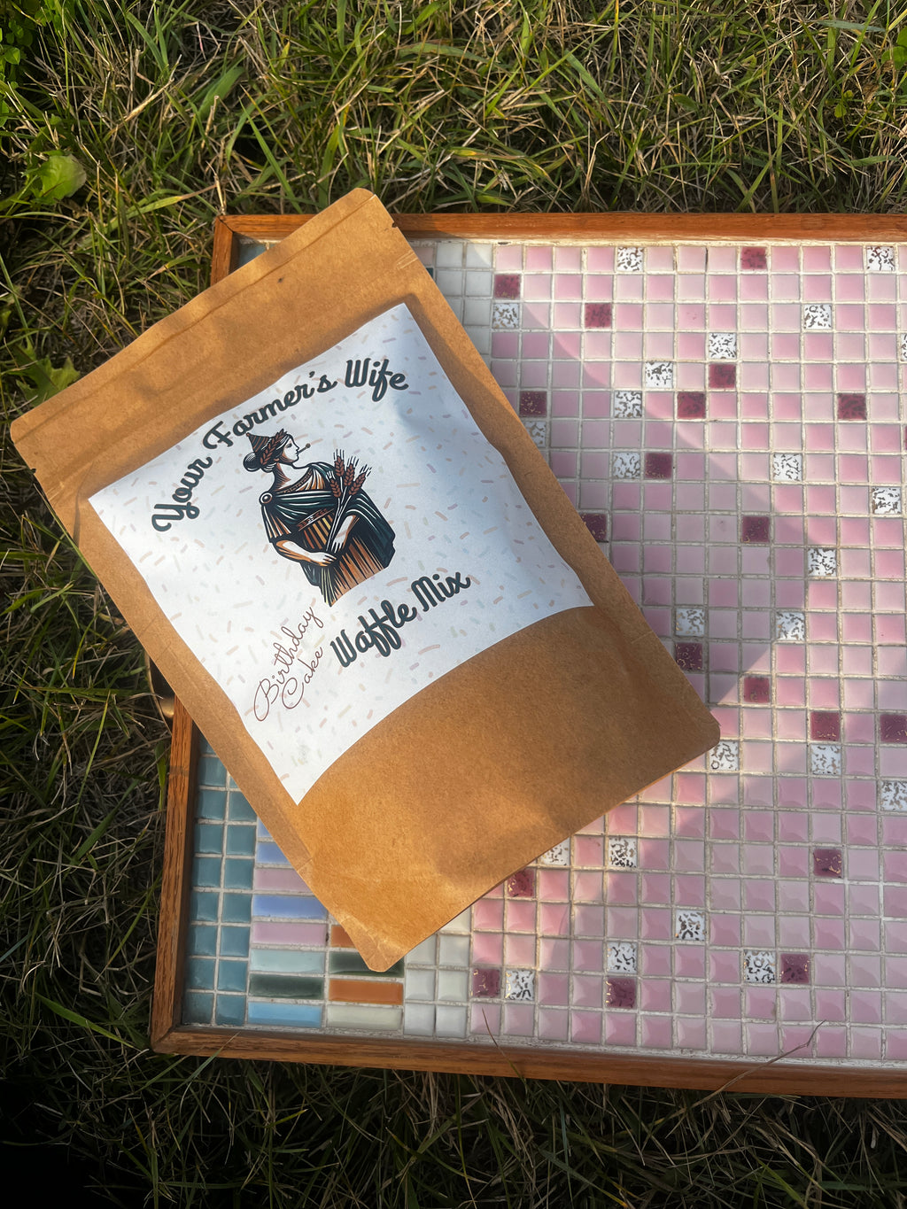 Birthday Cake Waffle Mix