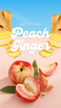 Peach Ginger Mocktail Syrup